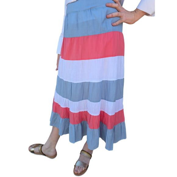 Red, White, and Blue A line skirt NWT - Picture 1 of 3